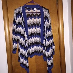Multicolored Chevron Sweater